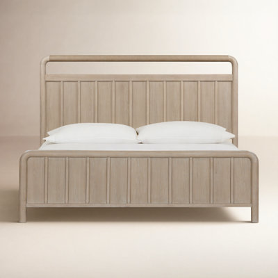 Honey Solid Wood Bed