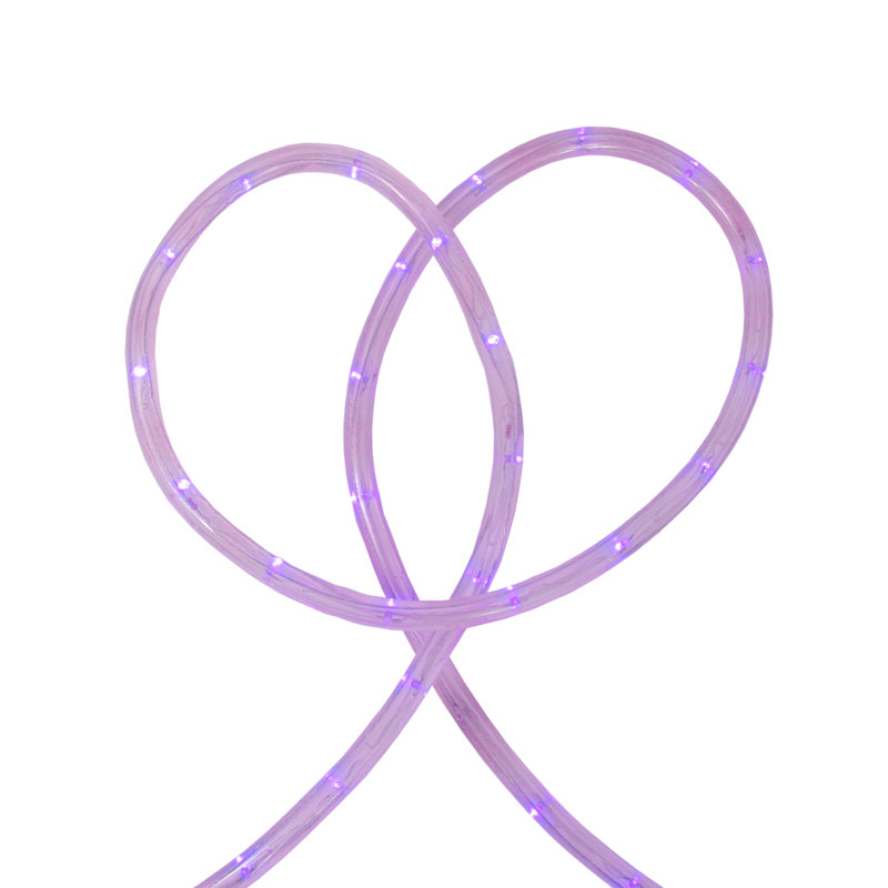 Lumières extérieures de Noël sur corde, 3456 po, Mauve