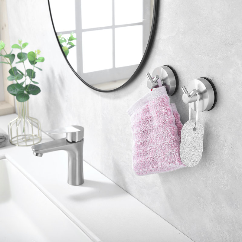 ABTIABGY Hooks, Brushed Nickel