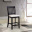 Chaises de comptoir, ensemble de 2