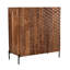 Acres 39" Bar Cabinet in Carved Brownstone