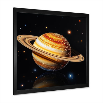 Planète Saturn Cosmic Universe II - art mural de la planète espace