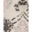 Modern Tibet III Hand Knotted Damask Area Rug in Ivory/Black-978301437