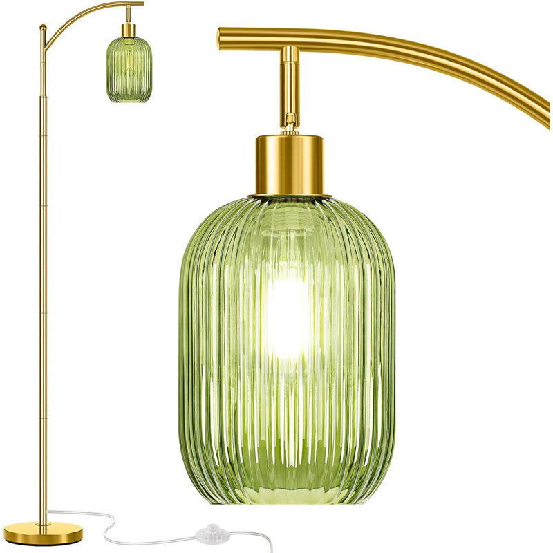 Modern Green Standing Lamp