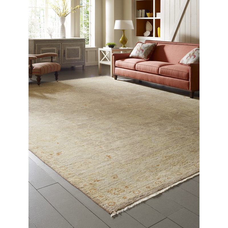 Tapis oriental en laine noué à la main Matherne, Rectangle 2 pi x 3 pi