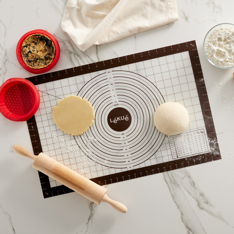 Lékué Non-stick Pastry Mat With Measurements 23.6 x 15.7 in (60 x 40 cm)