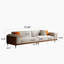 111.81" Comfortable 4-person Wood Sofa, Includes 3 Matching Cushions, Features Removable And Machine Washable Cushion Covers, Easy To Assemble