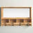 Hofer Mirror with Hooks and Shelves