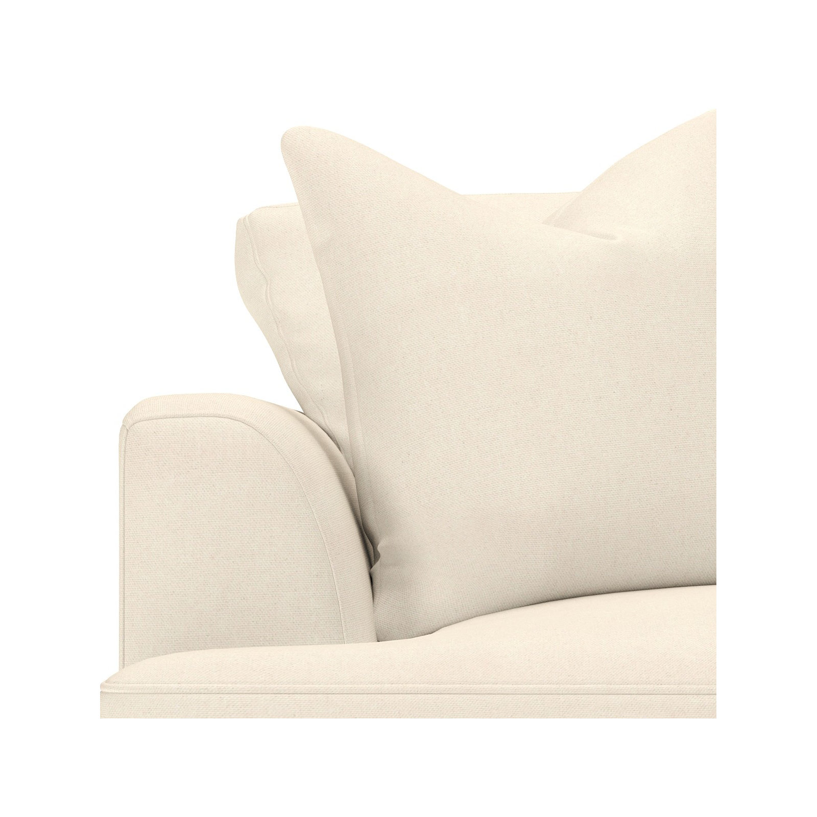 Edan 5-Piece Upholstered Sectional, Cruise Adrift, Bayou Light Gray Canvas
