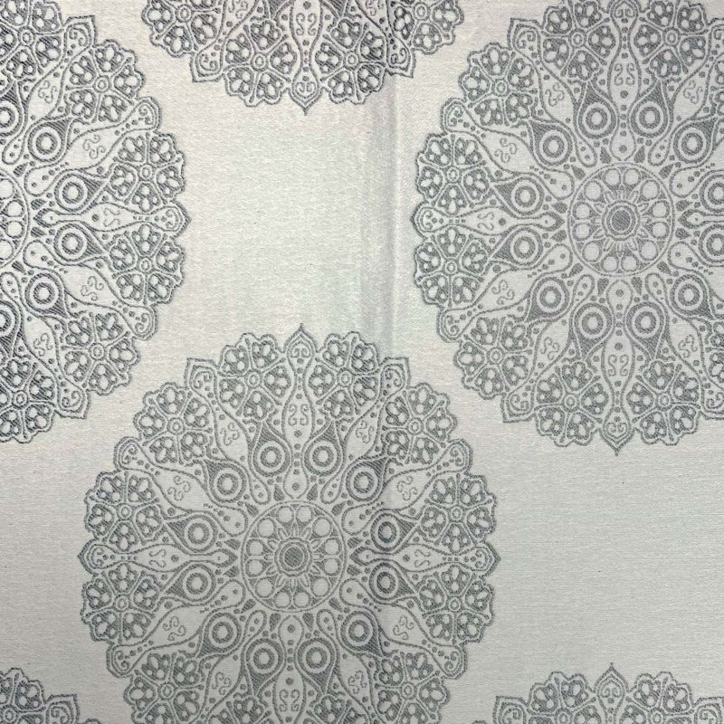 Tissu madurai Suite, Argenté