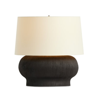 Kragen Table Lamp-Dark Sand Porcelain Ceramic