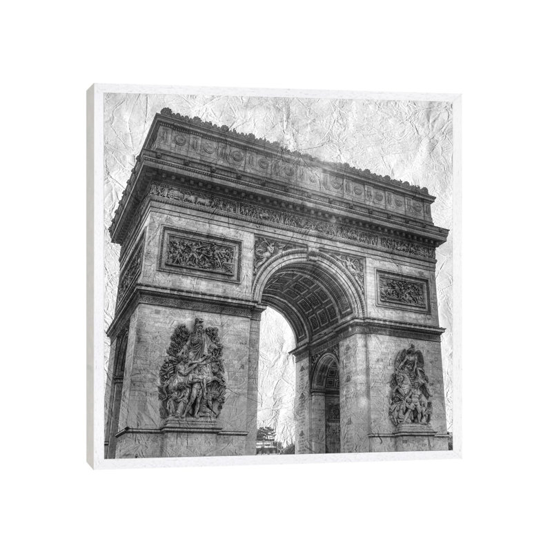My Dreams 1 by Kimberly Allen - Print on Canvas, 66.04cm H x 66.04cm W x 3.81cm D, White Framed