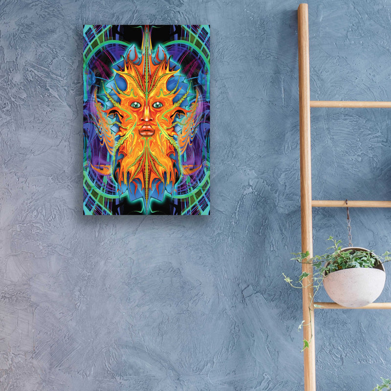 «Green Man» par Michael Stewart, H 24 po x l 16 po x P 0,2 po