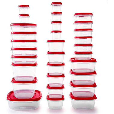 Rubbermaid, Easy Find Lid Food Storage Containers with Vented Lids