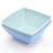 Ebern Designs Grayson 4 Piece 6 Inch Square Melamine Dinner Bowl Set in Assorted Blue
