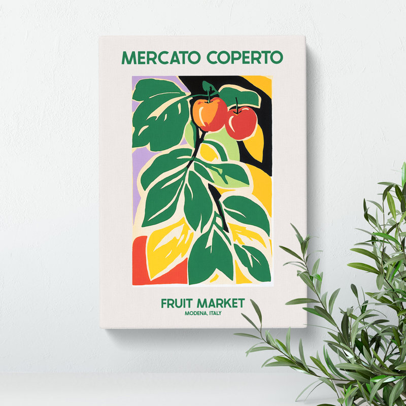 Mercato Coperto Fruit Market Exhibition 6 - Wrapped Canvas, 60cm H x 40cm W x 3cm D
