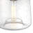 Gualtier Glass Semi Flush Mount