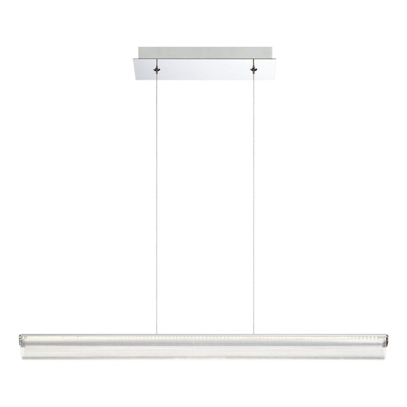  Luminaire suspendu rectangulaire 1 lumière