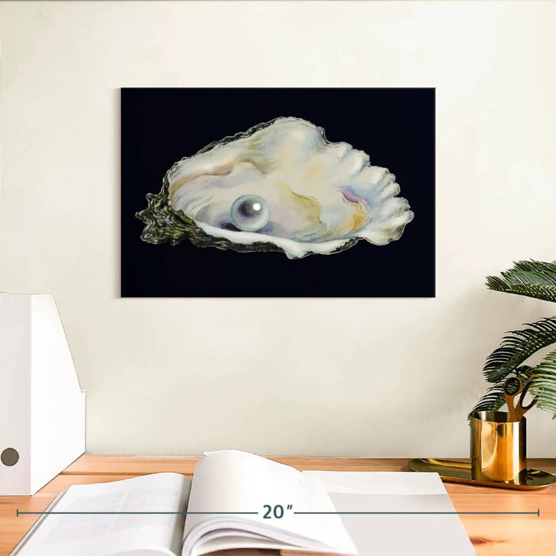 Brampt Pearl In Shell, 8" H x 12" W