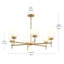 Lustre moyen à 6 lumières Rigsby-127380312