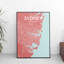 Sydney City Map - No Frame Print-1534394260