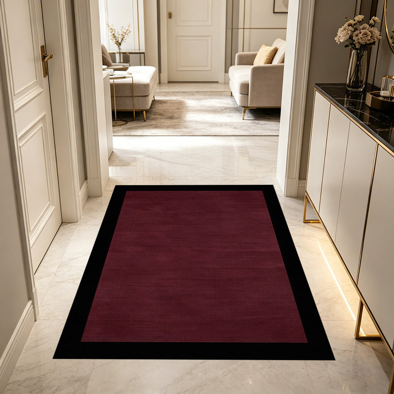 Modern minimalist plain pattern carpet, soft and easy to clean, suitable for living room, bedroom, dining room, study, office, and other multi-scene settings