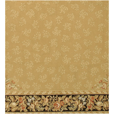 Hand Woven Wool Floral Area Rug