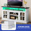 65" Modern Contemporary Multifunction Media Centre Side Cabinet with Power Outlet-1278747347