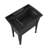 32" laundry tub in Black