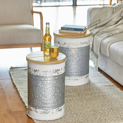 Sowa Solid Wood Top Nesting Tables