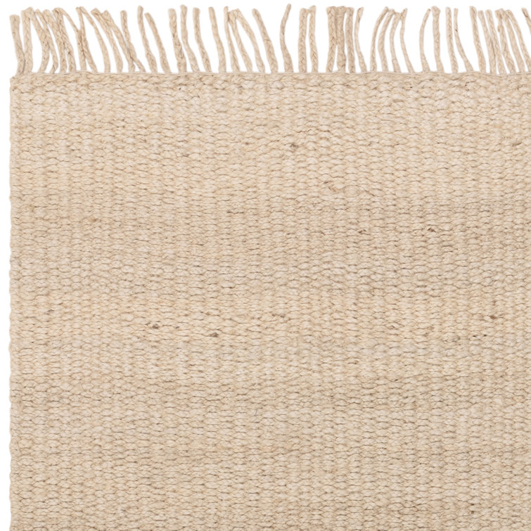 Shawntella Hand Braided Beige Rug