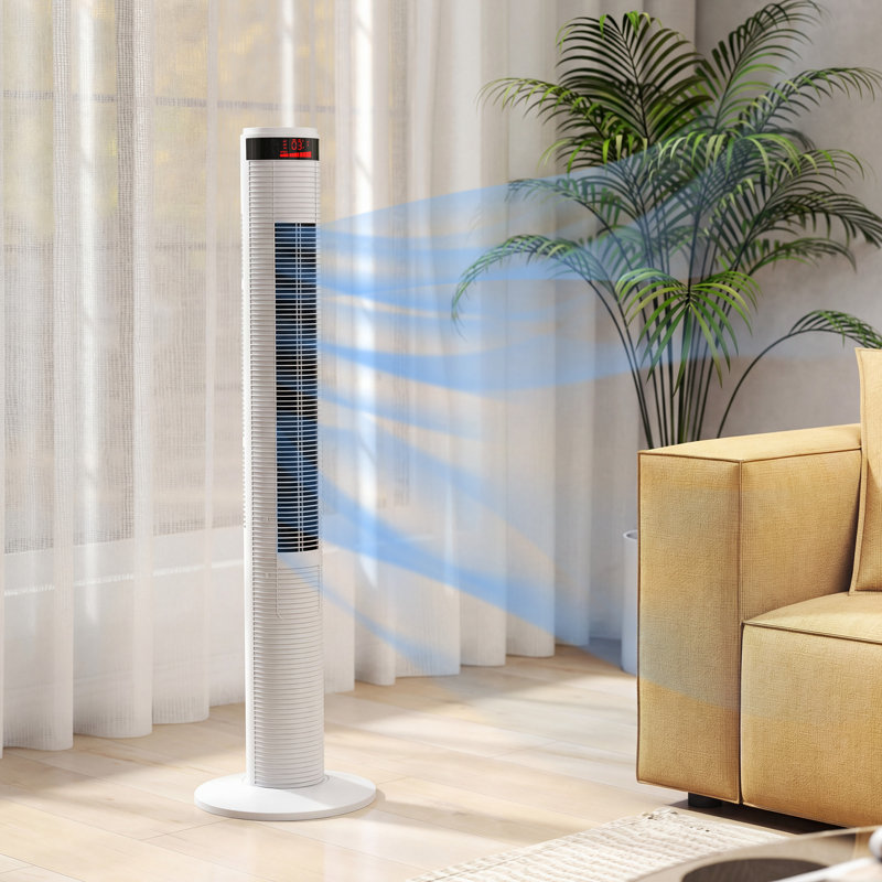 Tower Fan, White
