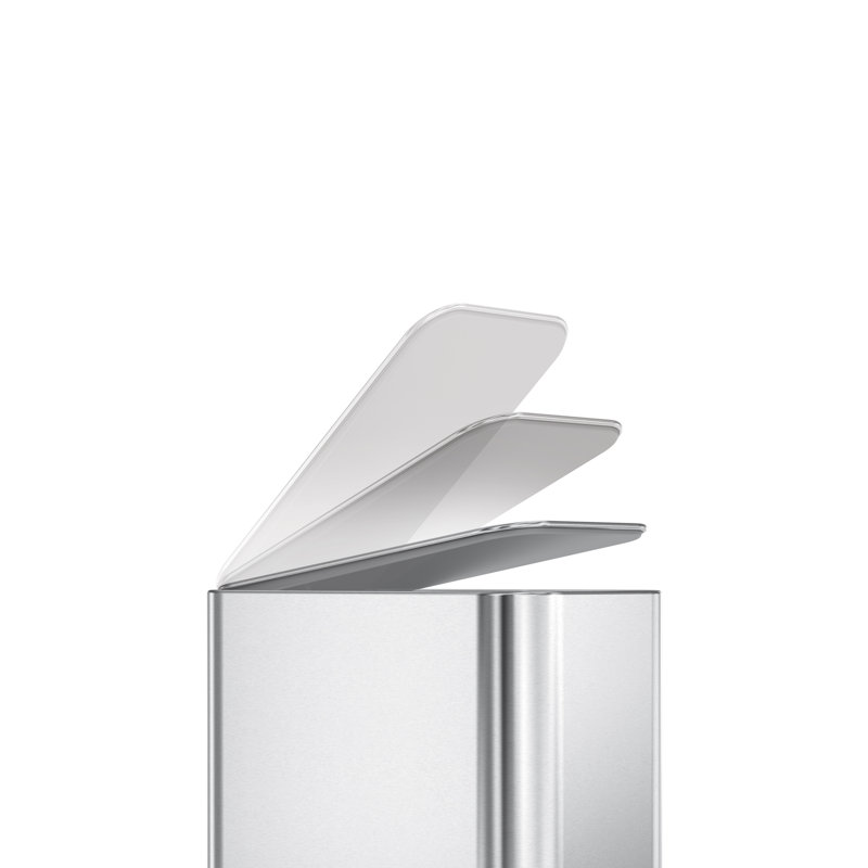 Simplehuman 5L Slim Pedal Bin, Stainless Steel