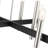 Jozlyne 8 - Light Steel Dimmable Modern Linear Chandelier-1211606751
