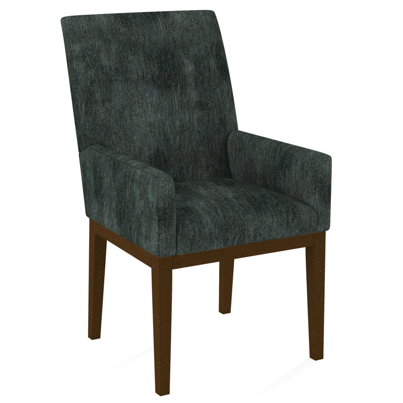 Upholstered Arm Chair, 61597-78, Black