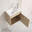 Meuble-lavabo mural simple l 16,1 po x P 9,8 po x H 17,7 po