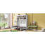 Grand lit escamotable mural avec tablettes supérieures et USB-1213523962