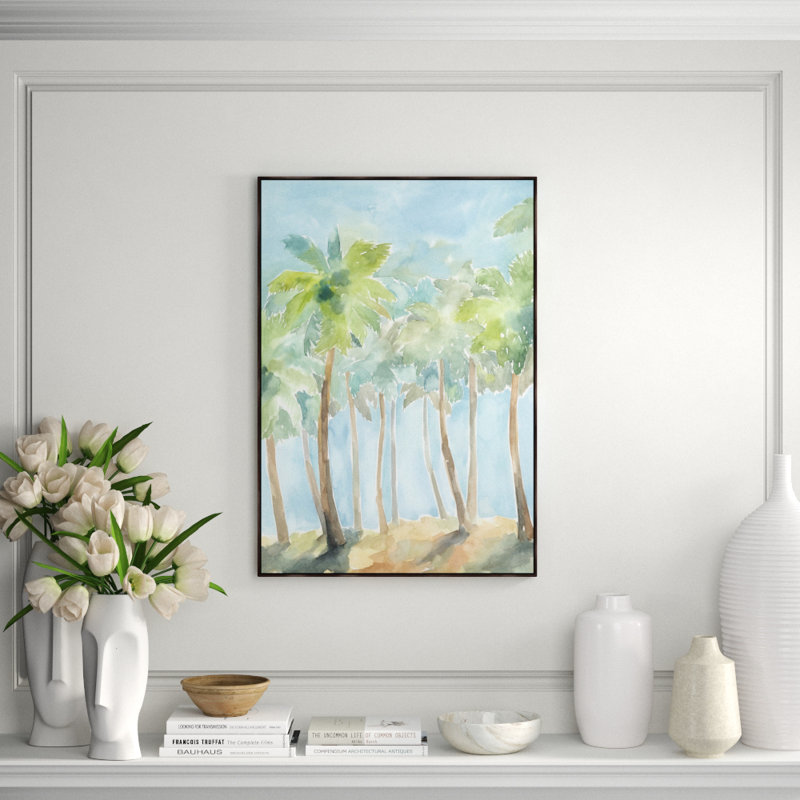 Under A Sunshine I Print by Janice Sadler, 36.5" H x 25.5" W, Image Gel Brush
