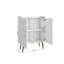 Armoire d'appoint Mid-Century 35 po avec 4 tablettes Bogart-82391205