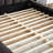 Upholstered Bed Frame with Thick Fabric-898788867