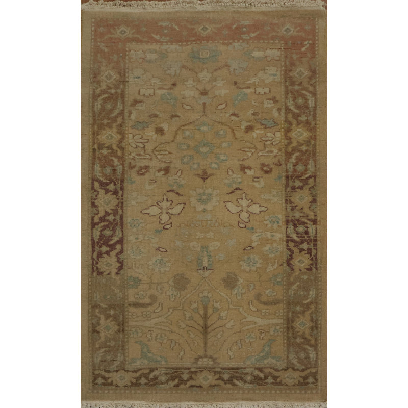 Tapis décoratif égyptien sophistiqué 2 x 4