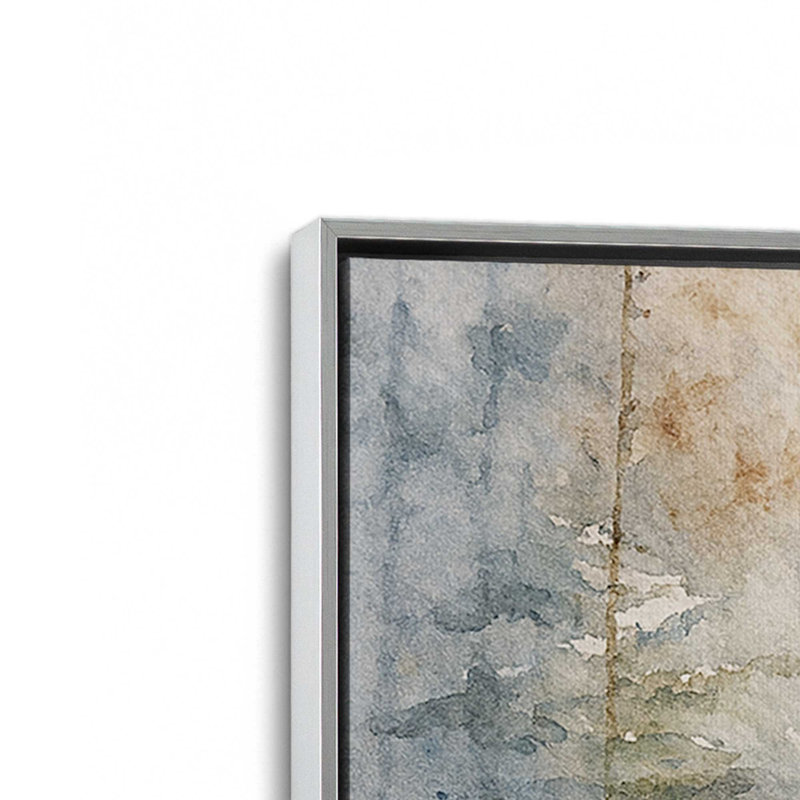 «Winter’s Journey», reproduction d'art sur toile, Chrome poli, H 18,75 po x l 12,75 po