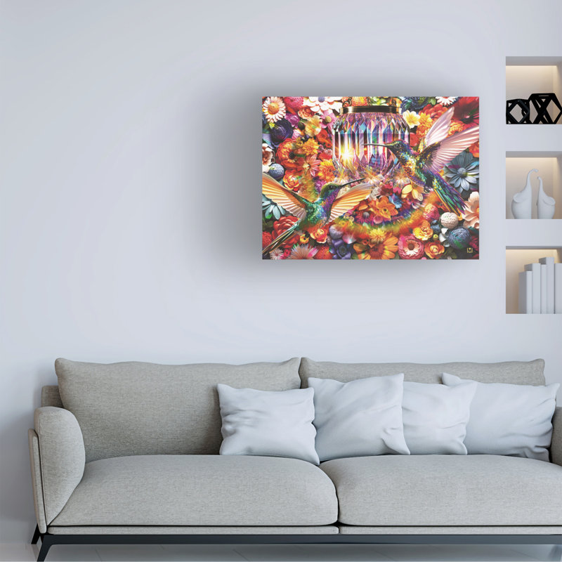 Art sur toile, Michael David Ward, H 35 po x l 47 po