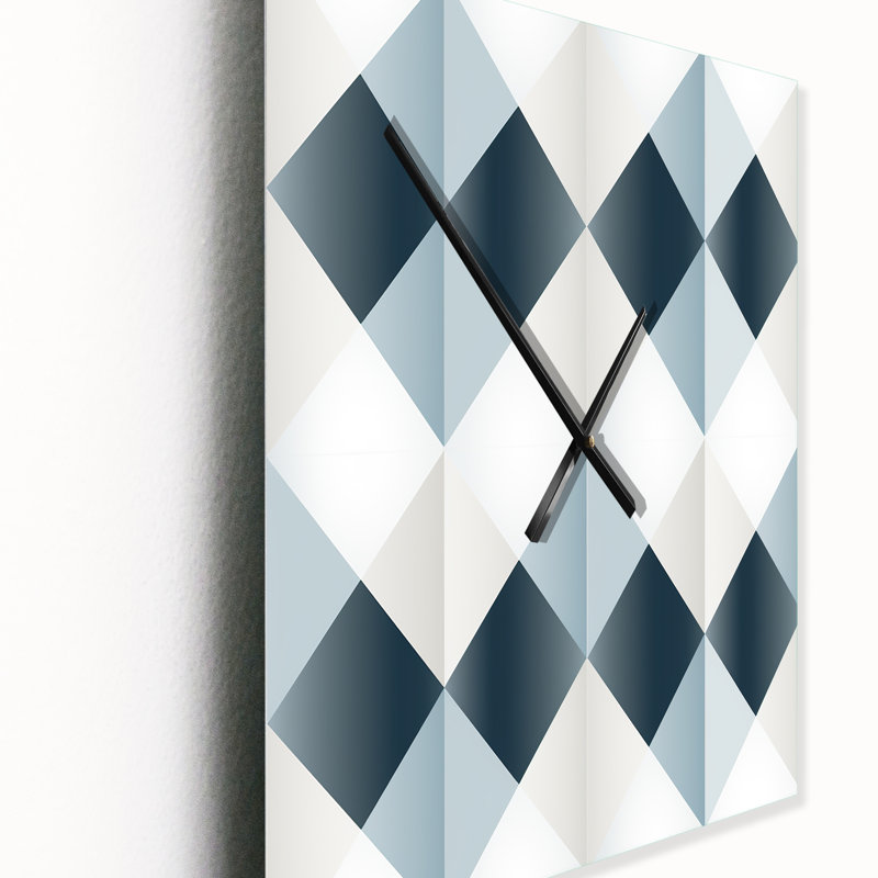 Jamylah - Horloge murale géométrique moderne, Petit