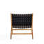 Fauteuil d'appoint en cuir végétalien Maintenon-1136037564