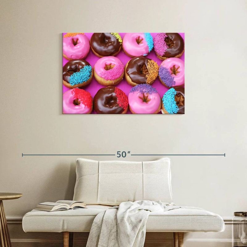 Yarlin Sprinkled Donuts, H 24 po x l 36 po