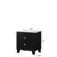 Table de chevet 2 tiroirs Modern White