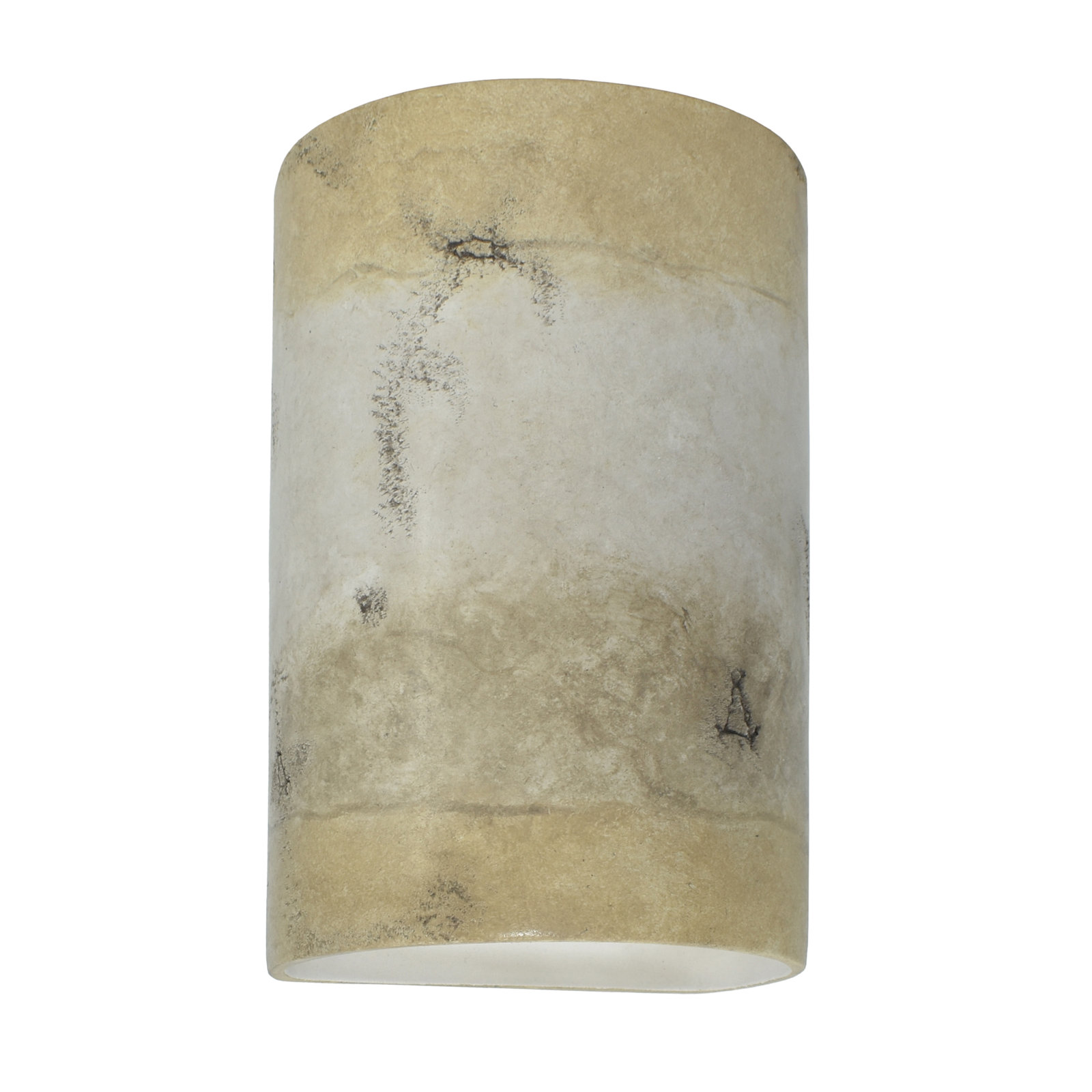 Pacursa 2-Light Dimmable Ceramic Flush Mount Sconce, 12.5" H x 7.75" W x 6.25" D, Incandescent (Not included)