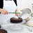 Tovolo Flex-Core All-Silicone Spoonula for Scooping, Stirring, and Serving, Pesto