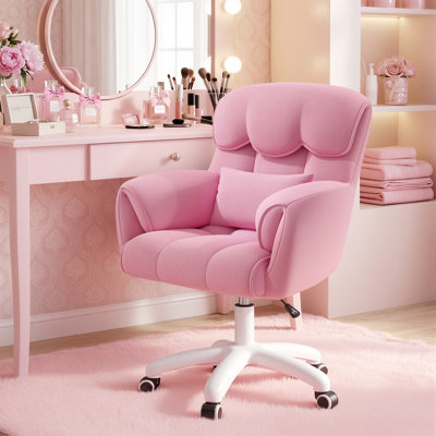 Fairmont Park Velvet Office Chair